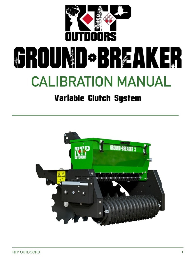 RTP Outdoors Ground Breaker Calibration manual