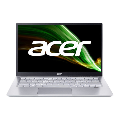 Acer Swift 3 SF314-43 Quick user guide