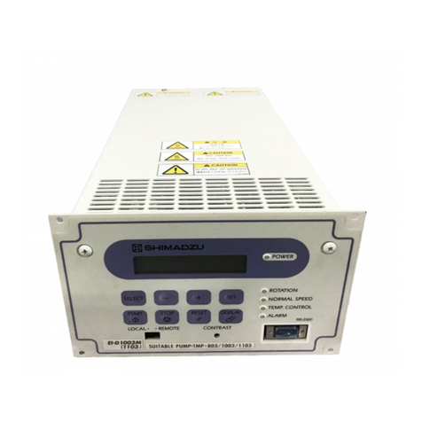 Shimadzu EI-D1003M instruction manual