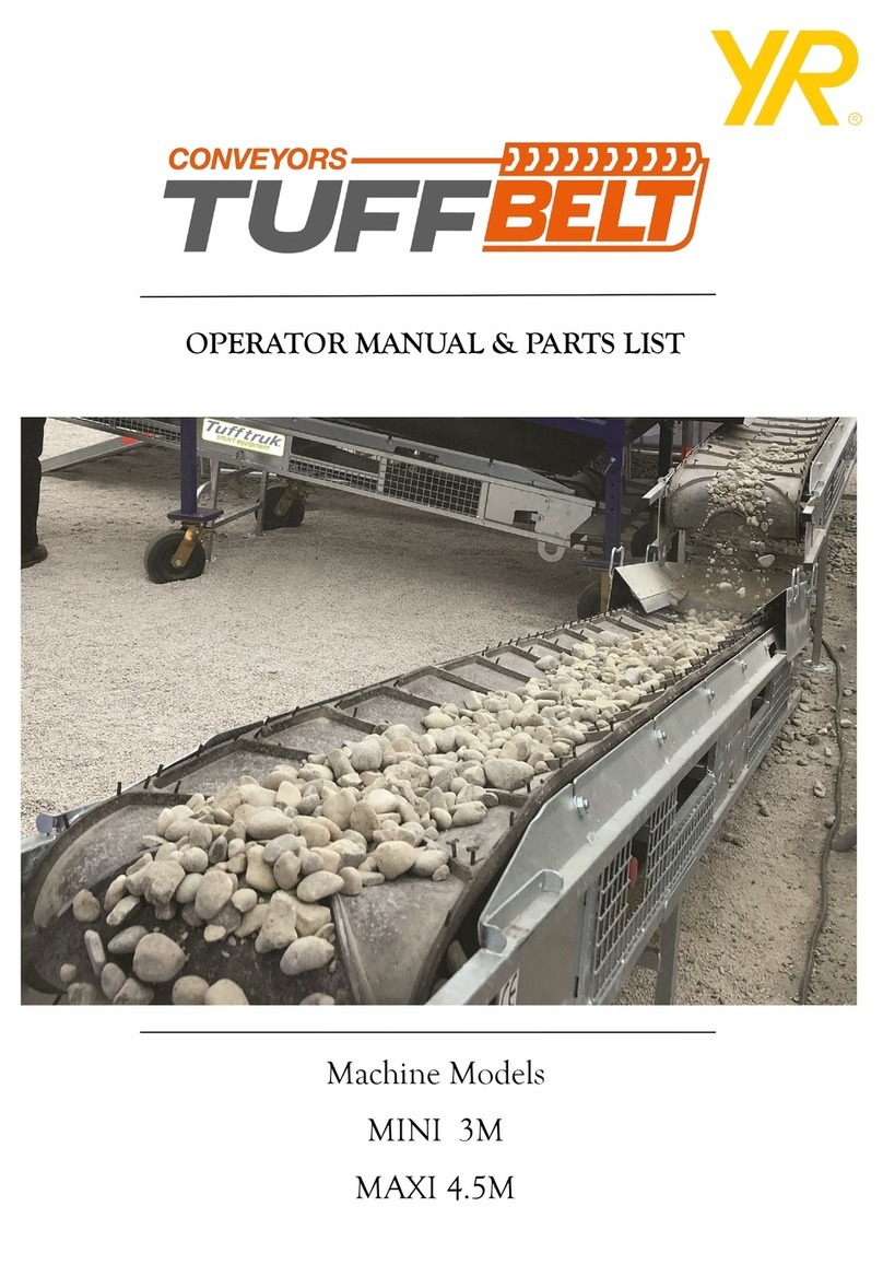 Truxta MINI 3M Operator's manual & parts list