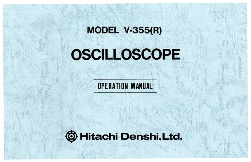 Hitachi V-355 Operation manual