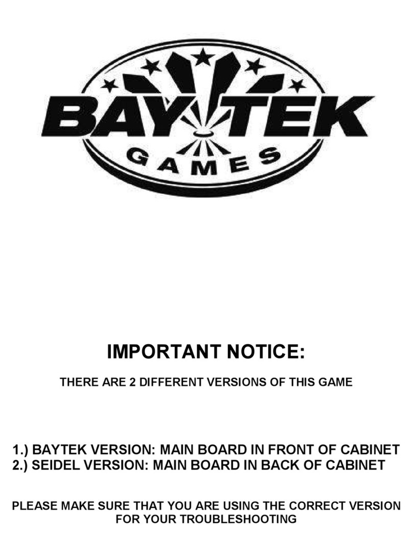 Bay-Tek SMOKIN TOKEN troubleshooting guide