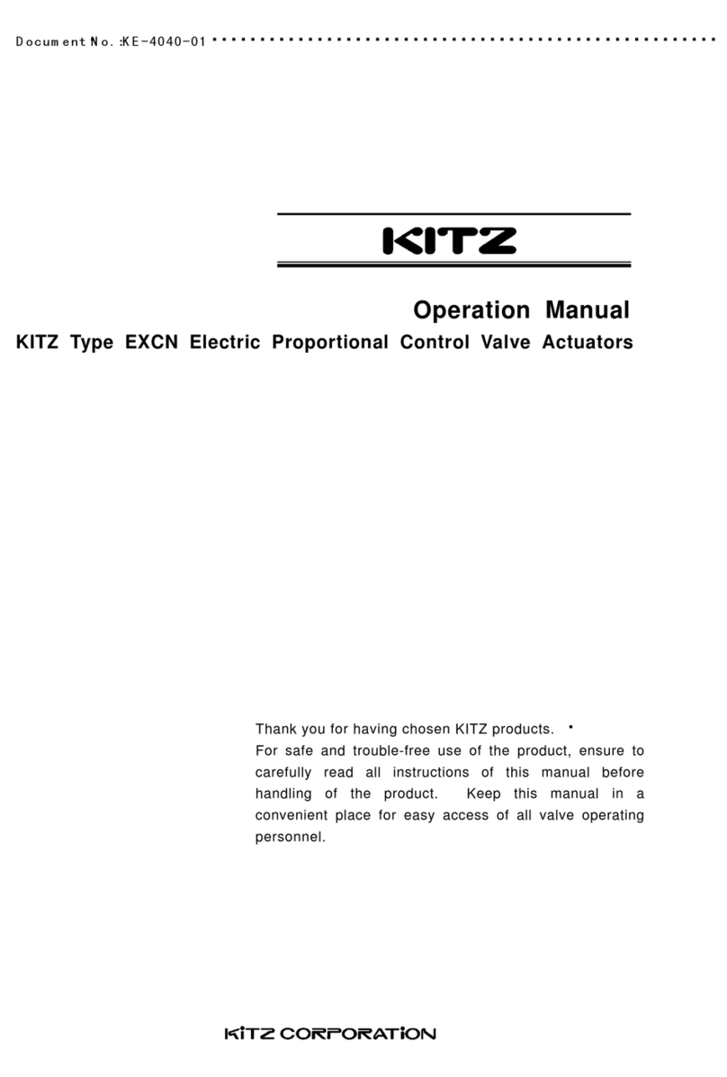 Kitz EXCN Operation manual