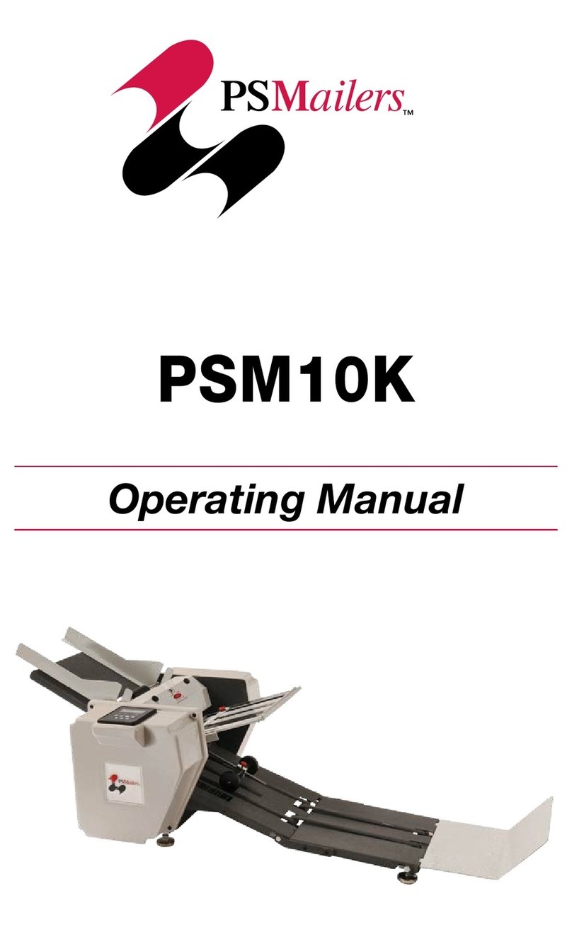 PSMailers PSM10K operating manual