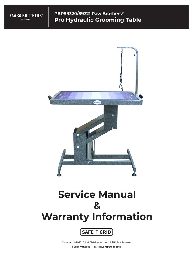 Paw Brothers PBP89320 User manual