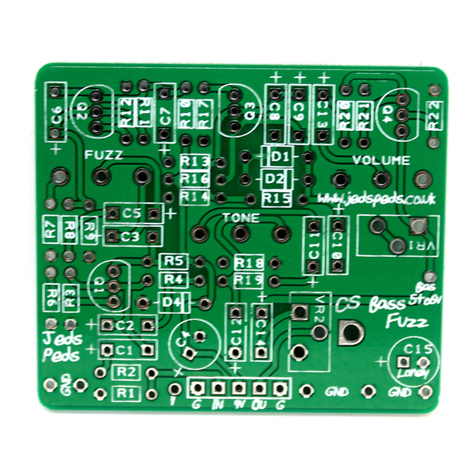 Jeds Peds CSound Bass Fuzz quick start guide