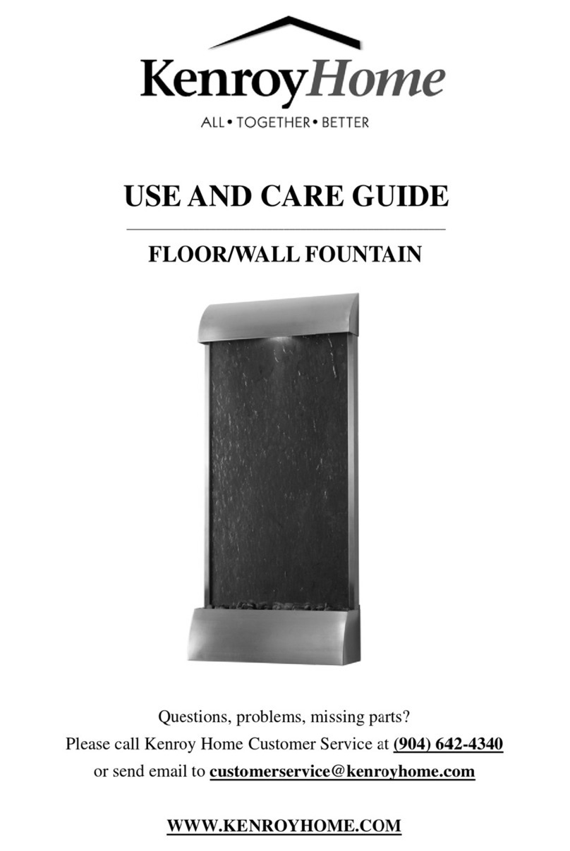 Kenroy Home 50049BRZ User manual