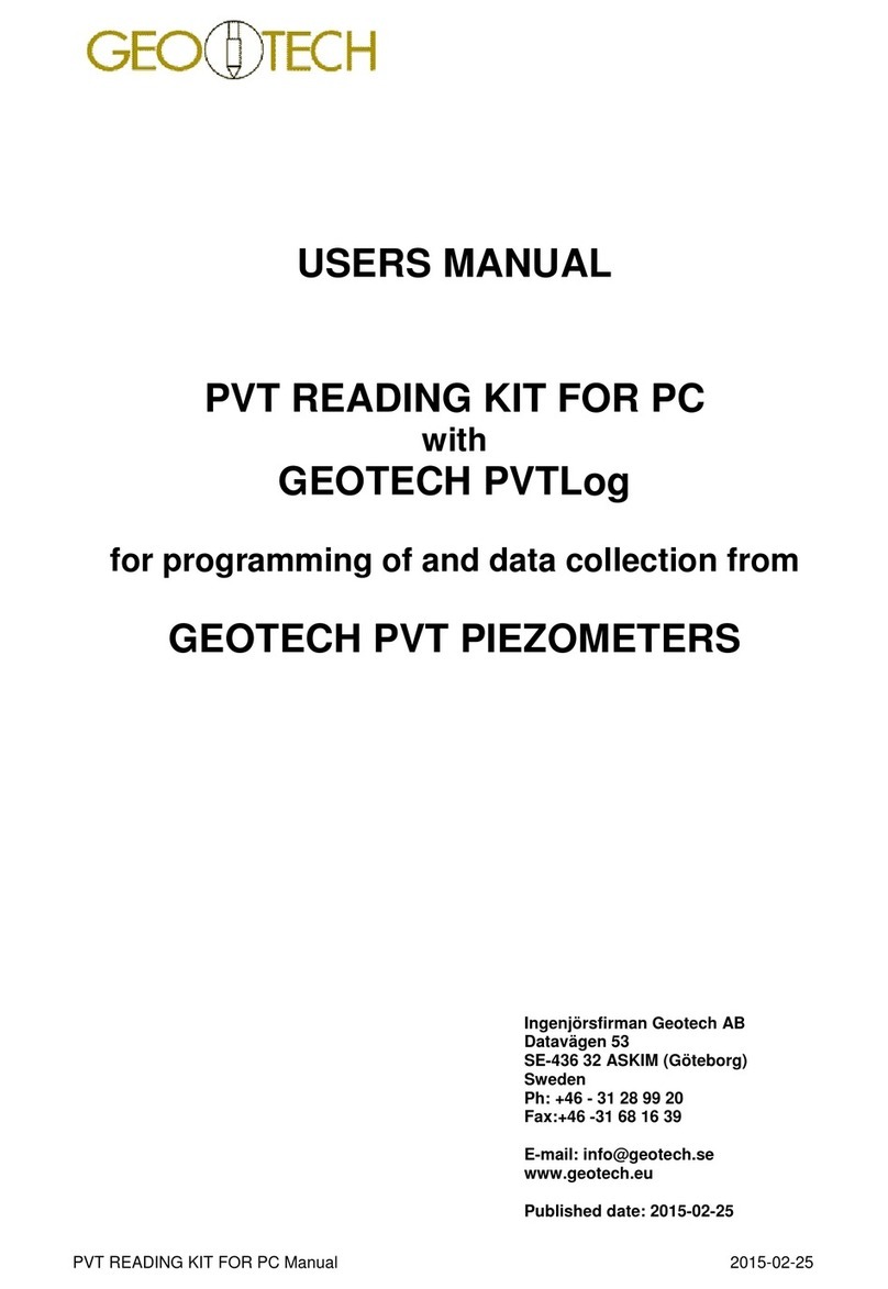 Geotech 19656 user manual