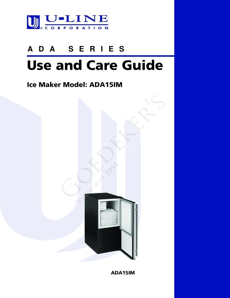 U-Line ADA SERIES User manual