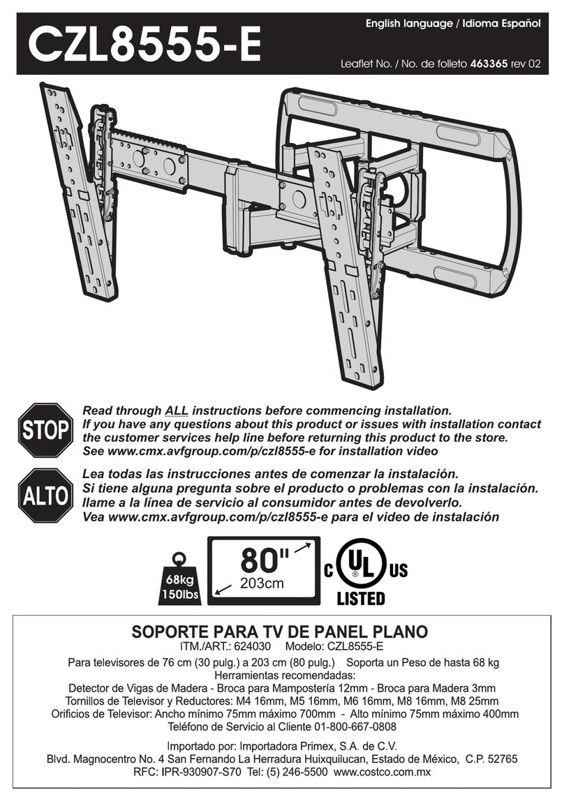 AVF CZL8555-E manual