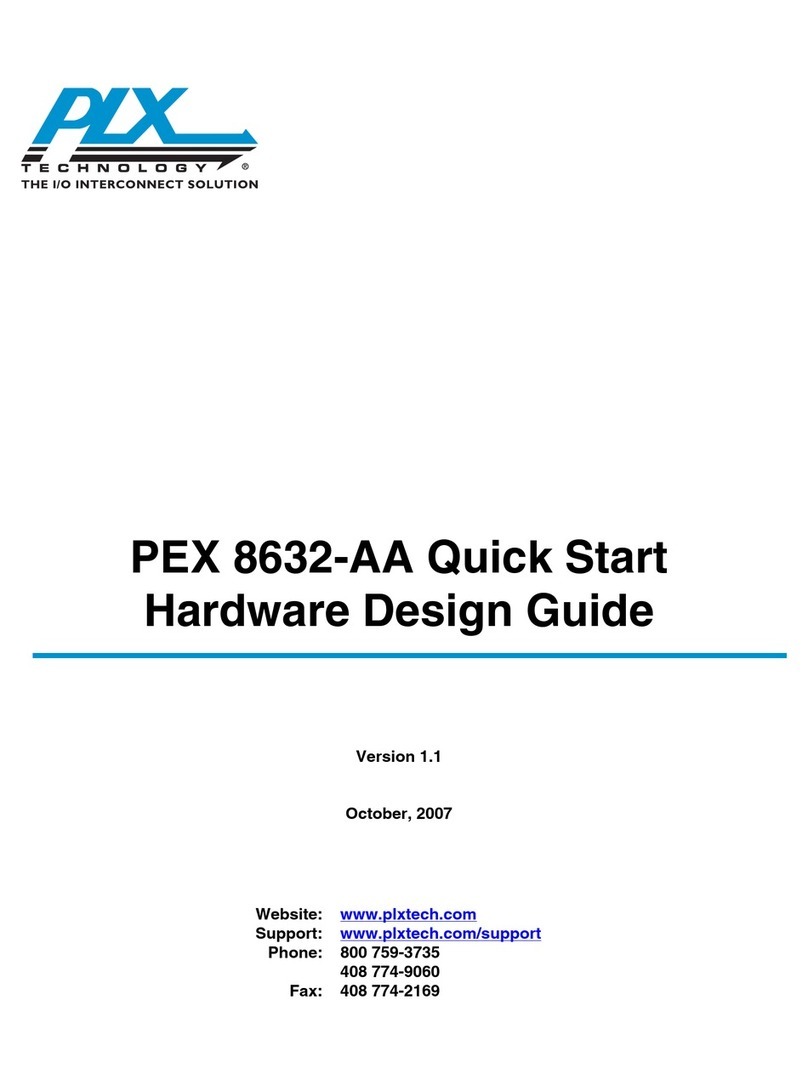 PLX Technology PEX 8632-AA quick start guide