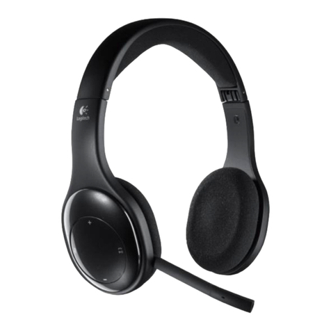 Logitech H800 User manual Logitech H800 User manual