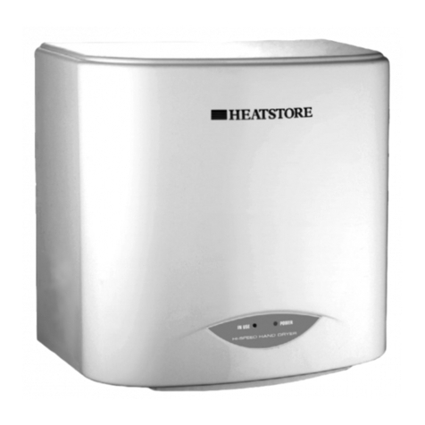 Heatstore HS5510 Installation and operating instructions