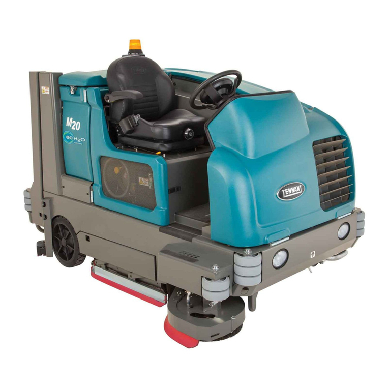 Tennant M20 Instruction bulletin