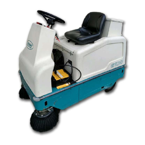 Tennant 6100 Instruction bulletin