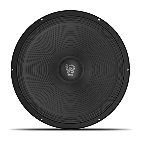 Bomber W-One 12 user manual