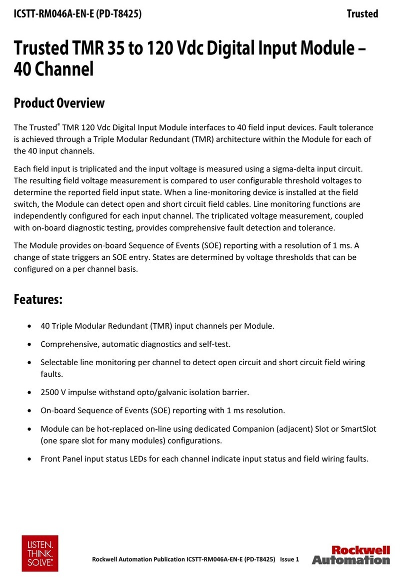Rockwell Automation Trusted TMR manual