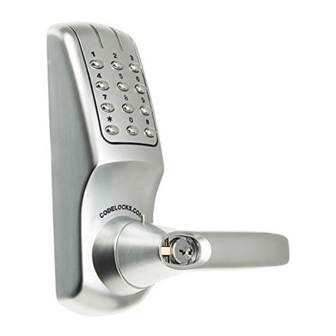 CodeLock CL5000 electronic installation instructions