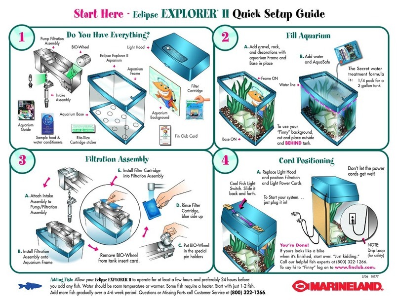 Marineland EXPLORER II User manual