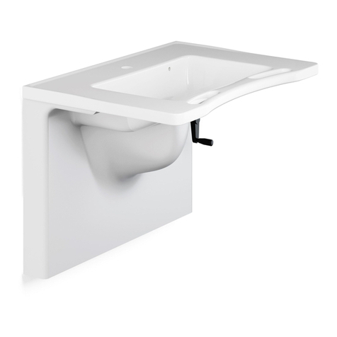 Pressalit Care R4820 Mounting instruction