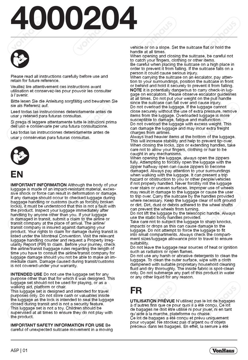 VonHaus 4000204 manual