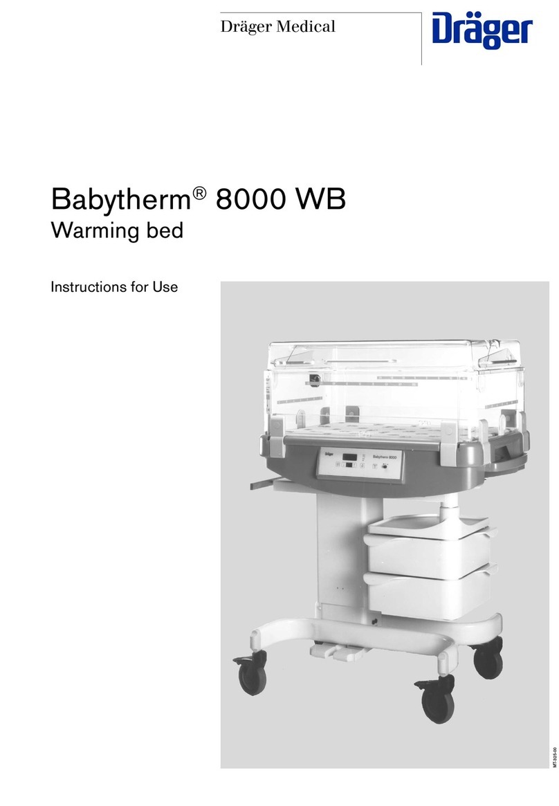 Dräger Medical Babytherm 8000 WB Instructions for use