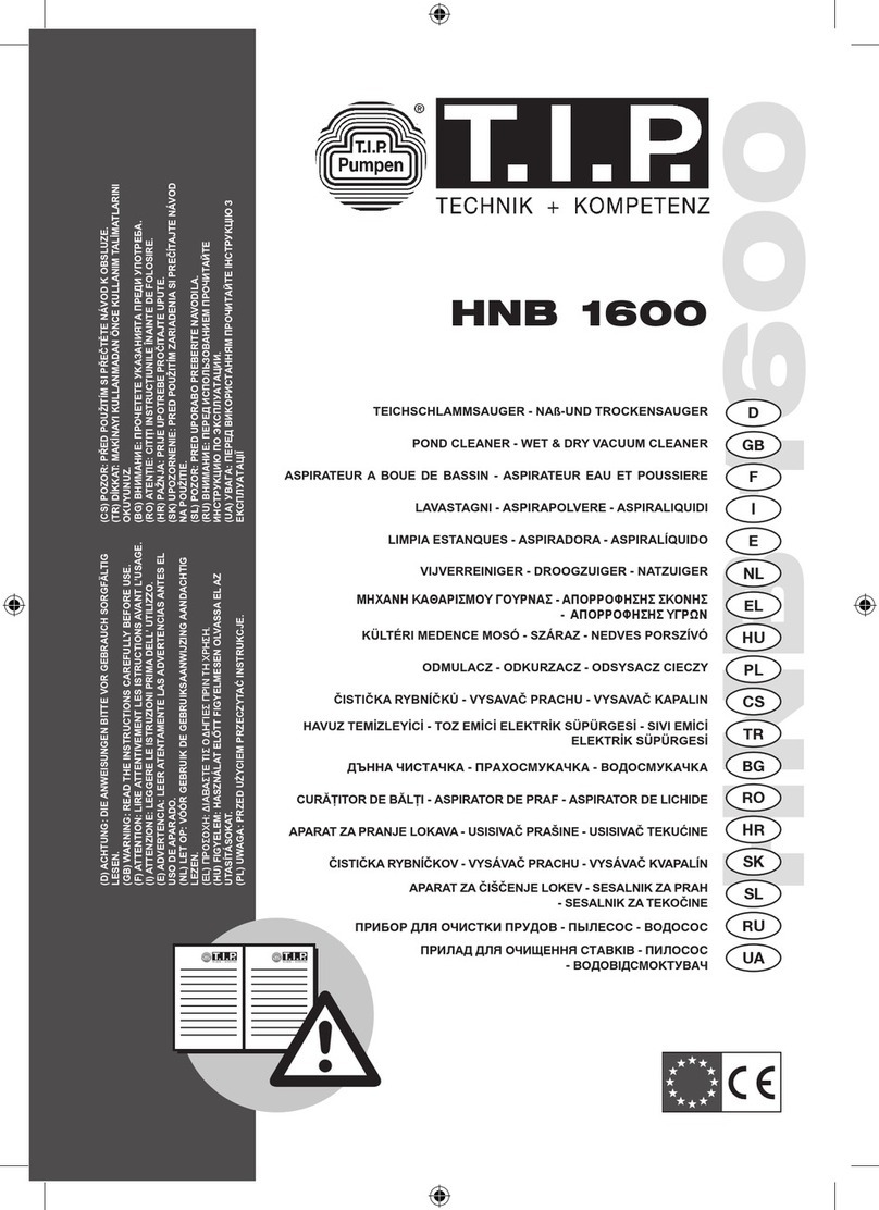 T.I.P. HNB 1600 manual