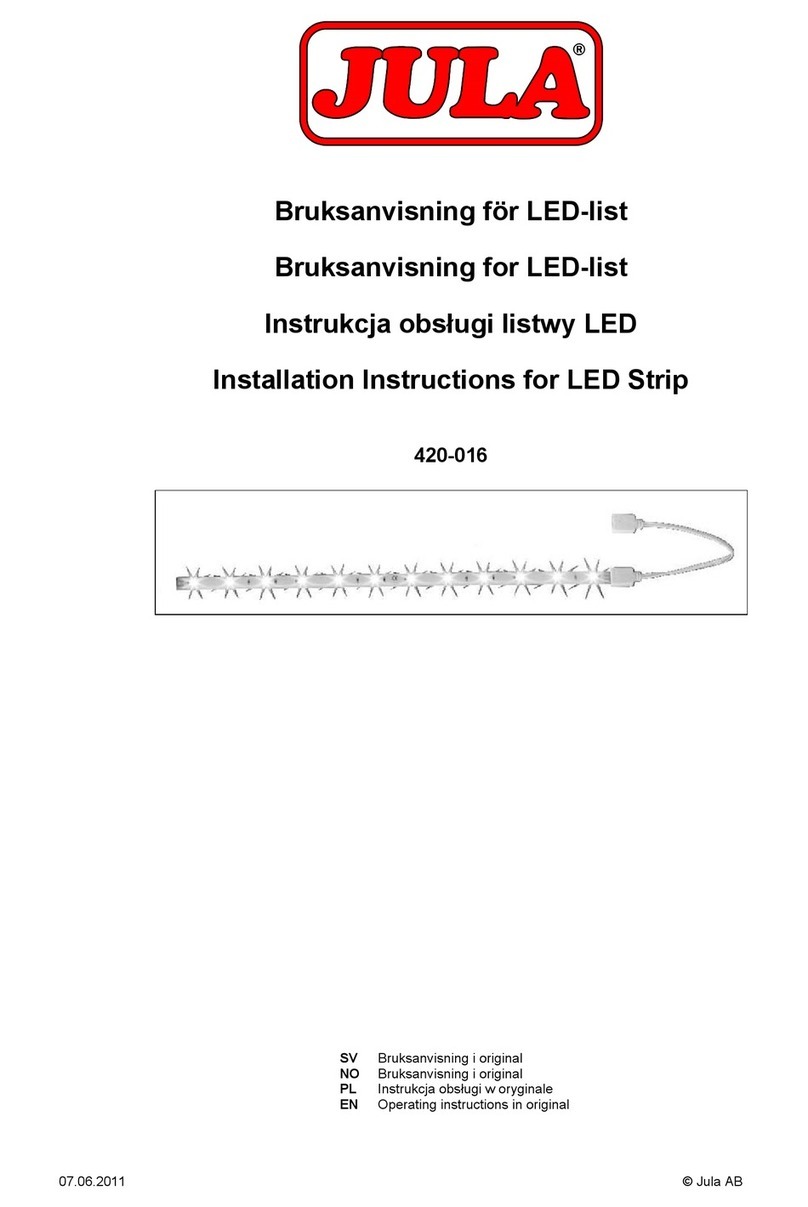Jula 420-016 installation instructions