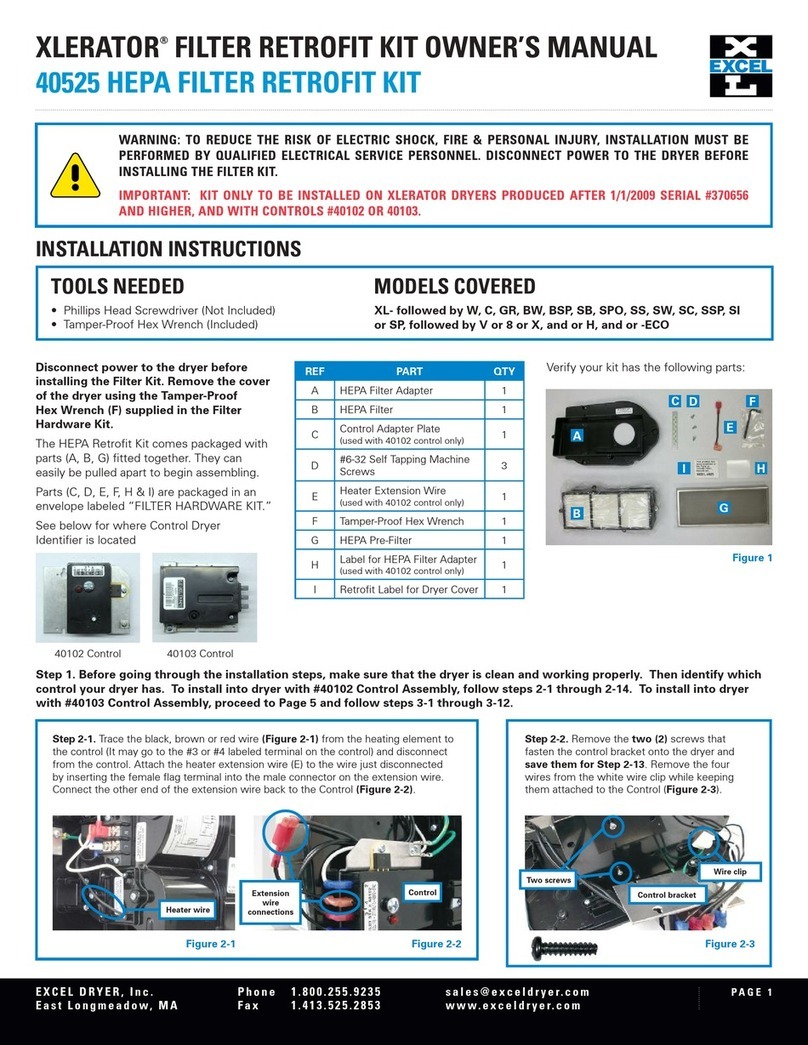 Excel XLERATOR 40525 owner's manual