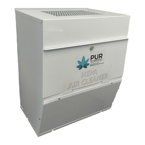 PUR HEPA PD-HEPADM400-VS User manual