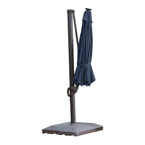 Seasons Sentry UMB-955258 Assembly, care & use manual Seasons Sentry UMB-955258 Assembly, care & use manual