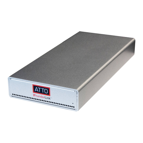 ATTO Technology ThunderLink FC 3322 User manual
