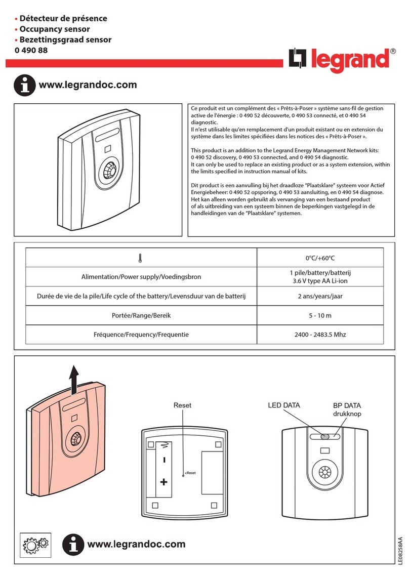 LEGRAND 0 490 8 User manual