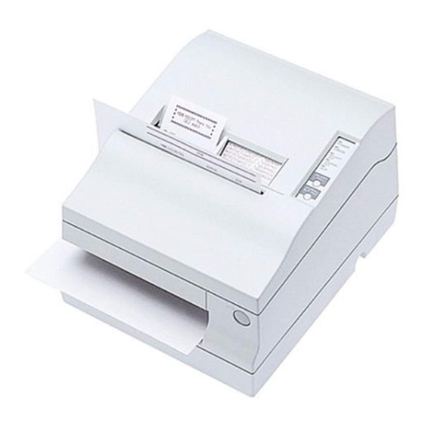 Epson U950 - TM B/W Dot-matrix Printer Instruction Manual