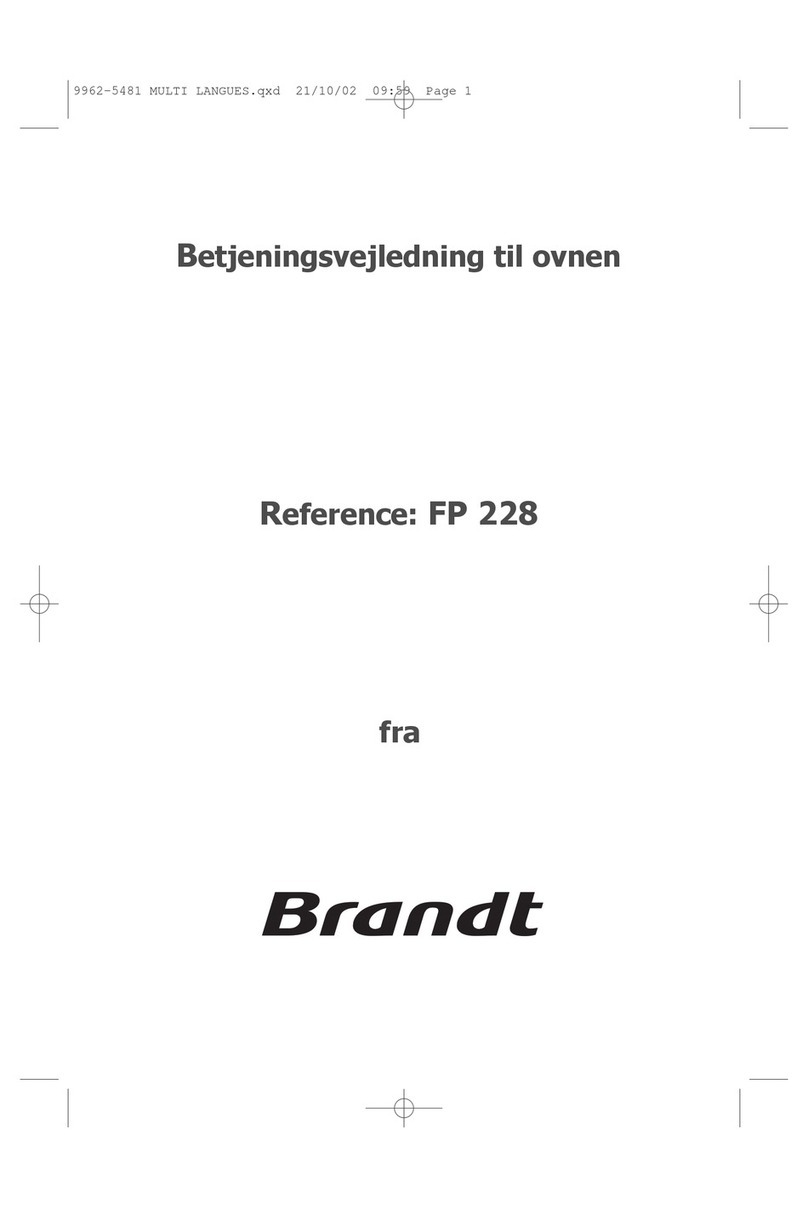 Brandt FP 228 Guide
