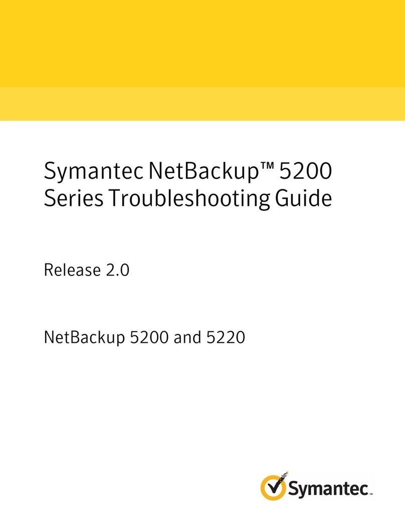 Symantec NetBackup 5200 Series User manual
