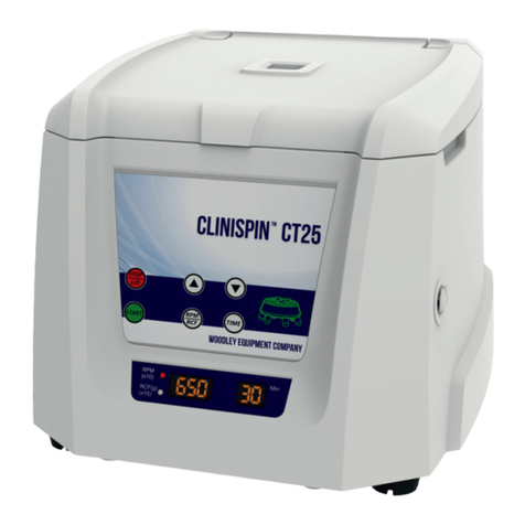 Woodley Clinispin CT25 user manual