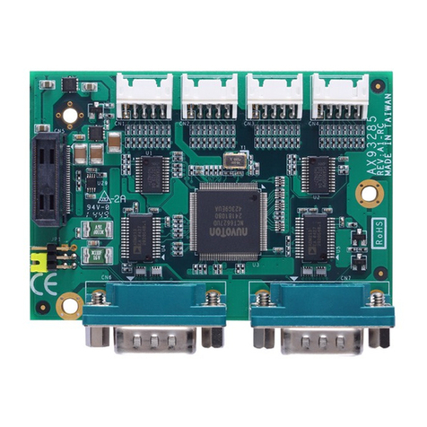 AXIOMTEK AX93285 Quick installation guide