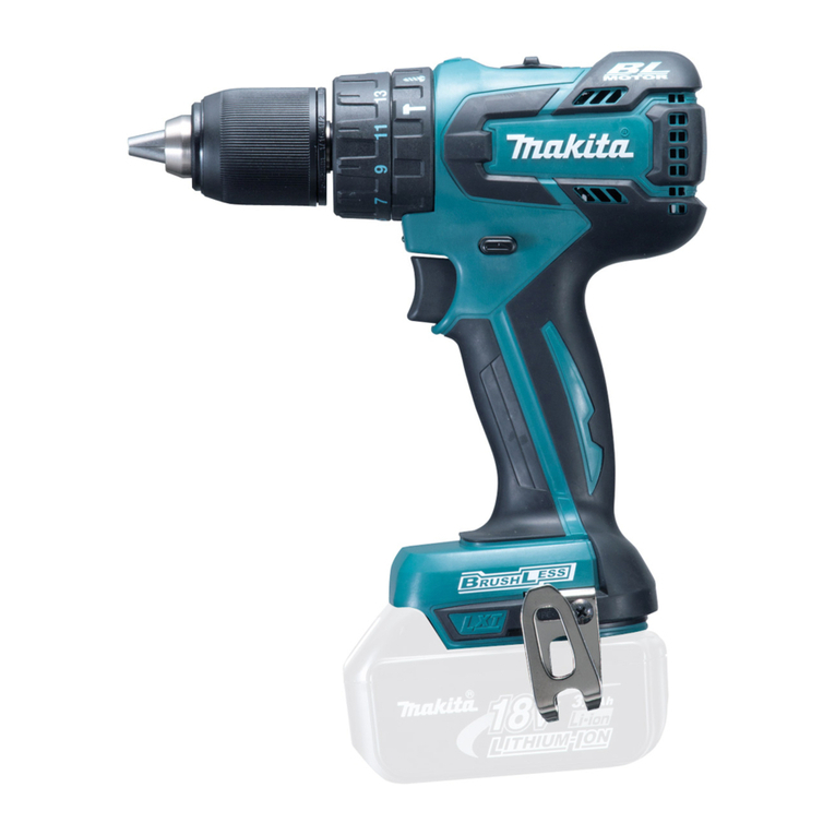 Makita BHP459 User manual