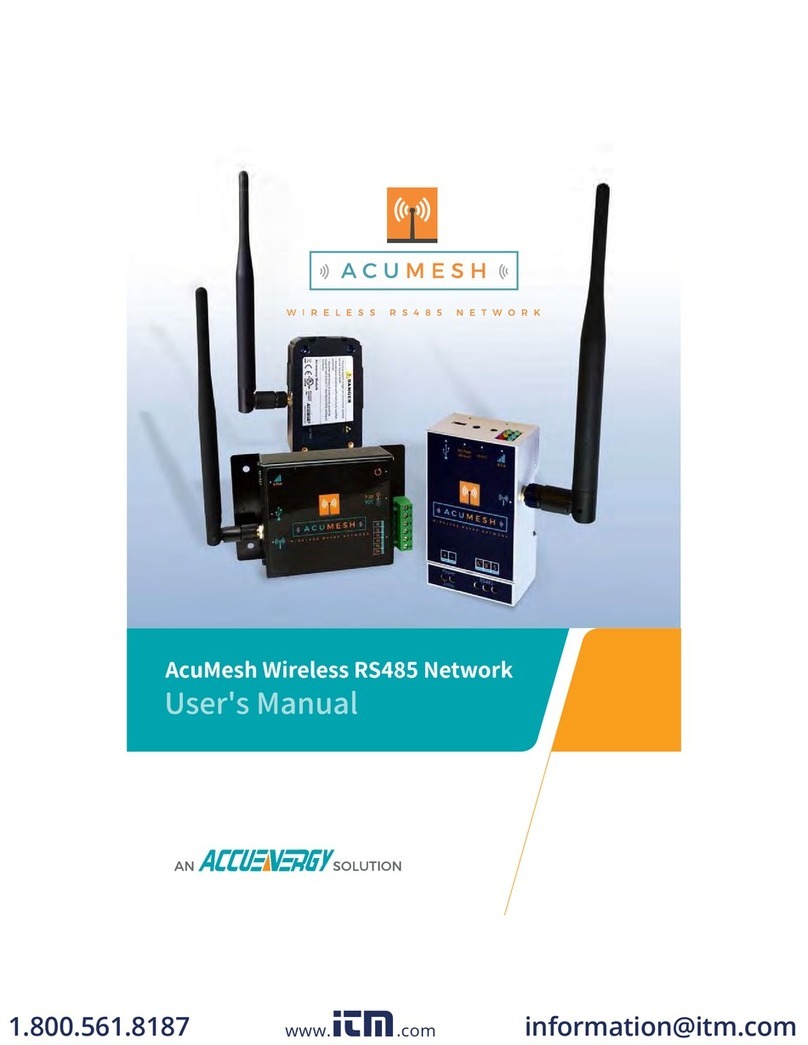 AccuEnergy AcuMesh-K User manual AccuEnergy AcuMesh-K User manual