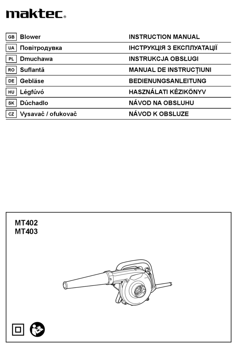 Maktec MT402 instruction manual