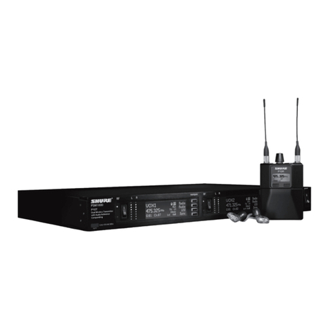 Shure PSM1000 manual