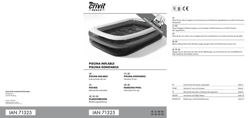 Crivit Beach 71325 Instructions for use