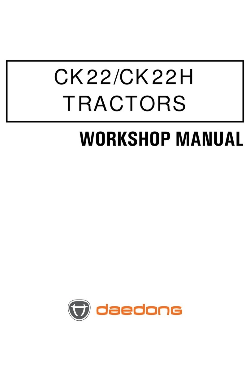 Daedong CK22 Instruction manual Daedong CK22 Instruction manual