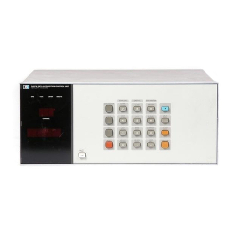 HP 3497A Installation manual HP 3497A Installation manual