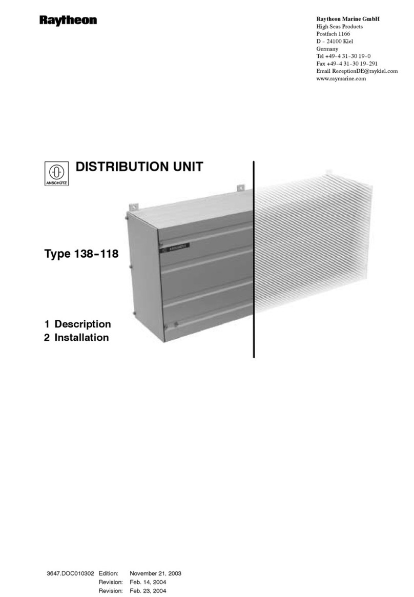 Raytheon 138-118 manual
