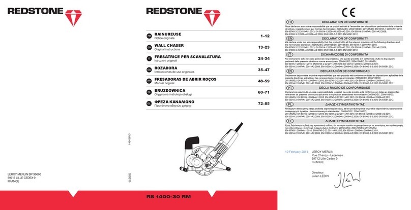 Red Stone RS 1400-30 RM Original instructions