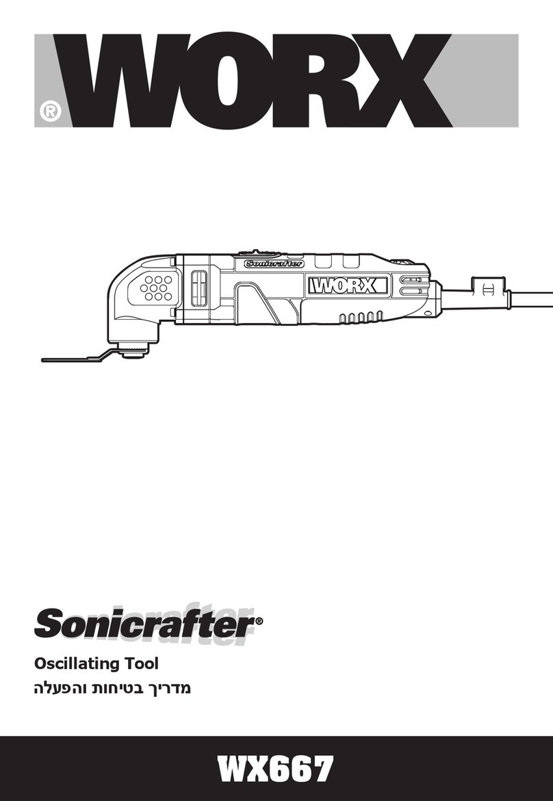 Worx WX667 User manual
