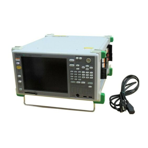 Anritsu MP1590B Operation manual