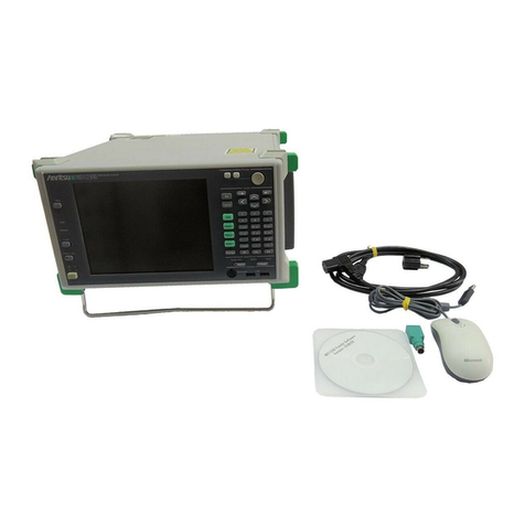 Anritsu MD1230B-20 Operation manual